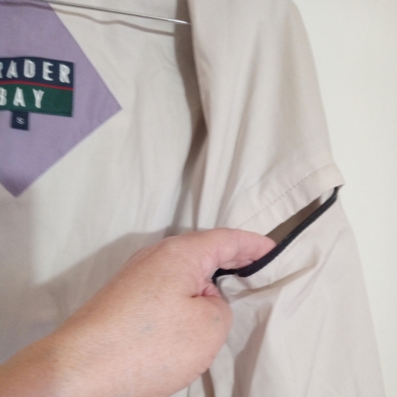 Trader Bay microfiber lightweight jacket that is wind and water resistant NWT - Picture 9 of 11